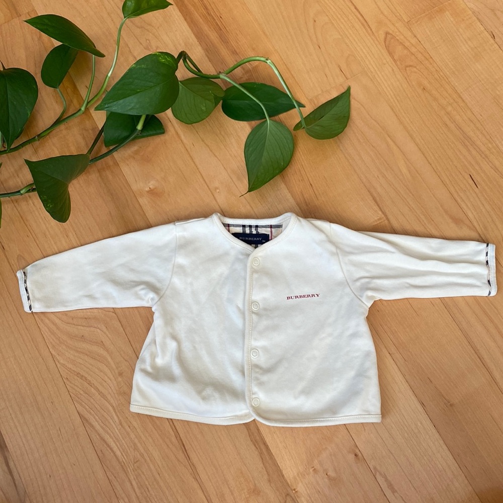 Baby Burberry Sweater - 3 Months